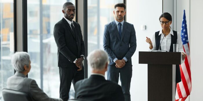 Presentation of lawyers