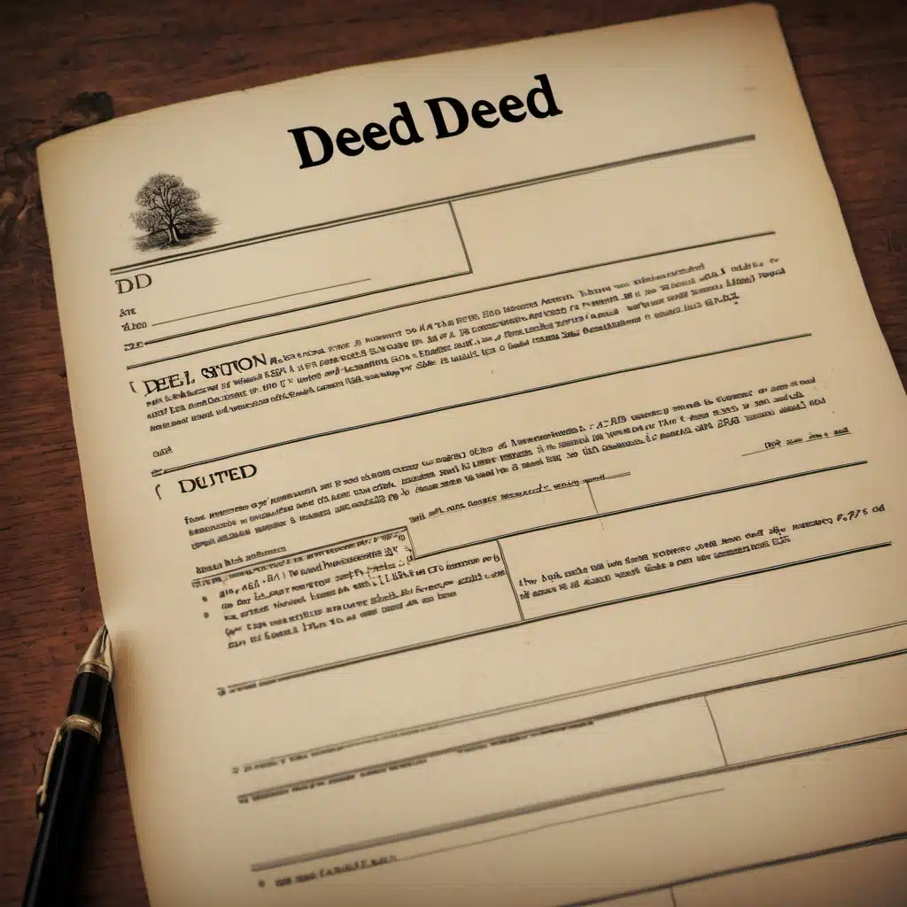 Deed: Explained